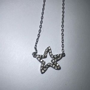 Clio blue 925 silver chain with starfish